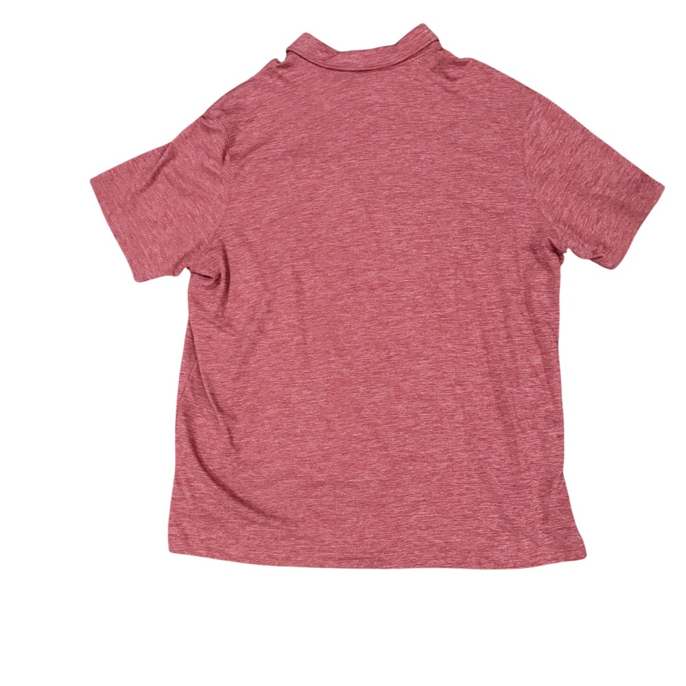Duluth Trading Co Mens 2XL Relaxed Fit Heather Red Short Sleeve Polo Shirt 2XL - Picture 4 of 5